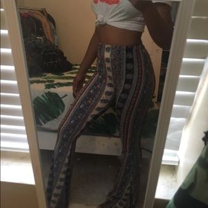 Bohemian Flowy Pants
